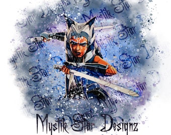 Ahsoka PNG: I am no Jedi - Digital Download