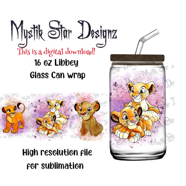 Simba Glass - Etsy