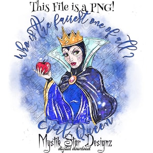 Evil Queen PNG | Villain PNG | Digital Download PNG | Commercial Use