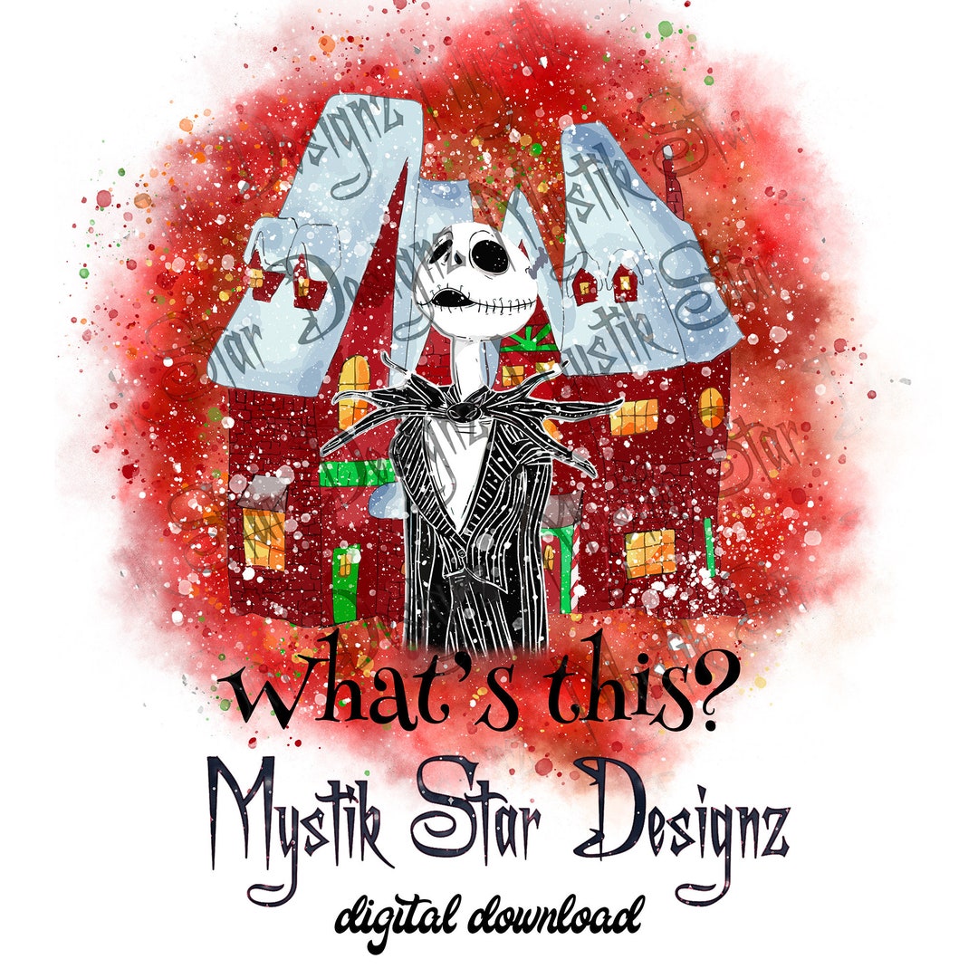 Christmas Jack Skellington Pngs Jack Skellington Xmas Town PNG Digital