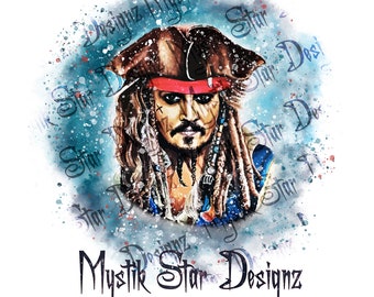 Cute Jack Sparrow Clipart, Pirates of the Caribbean, Pirates