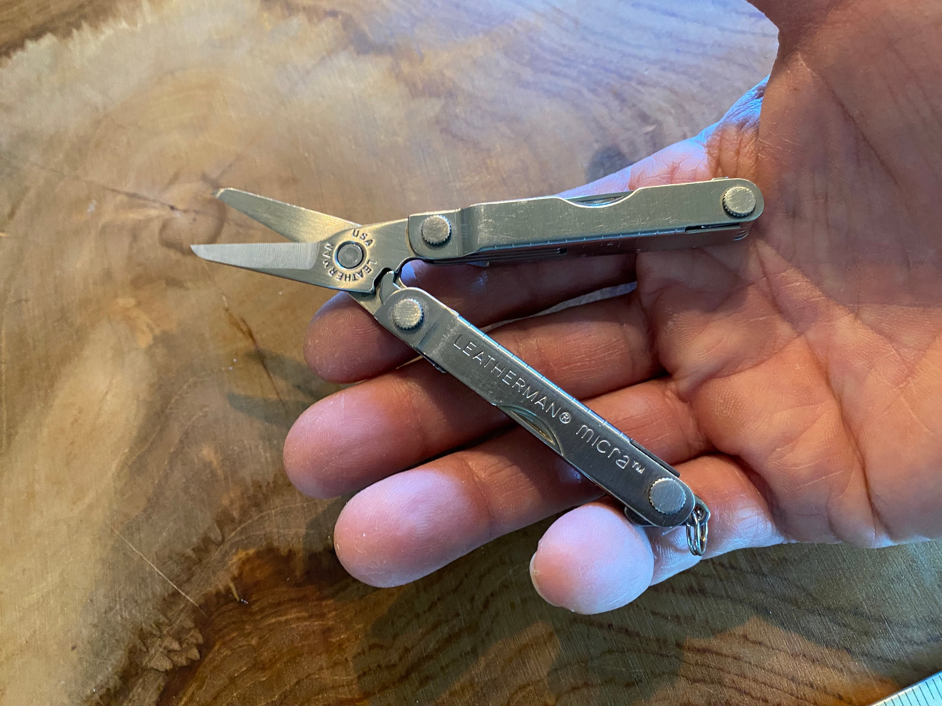 Leatherman Micra Vintage used Multi-tool 10-in-1 Tool. Great for Anglers. 