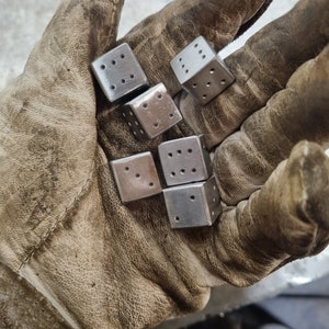 Steel fabricated D6 dice