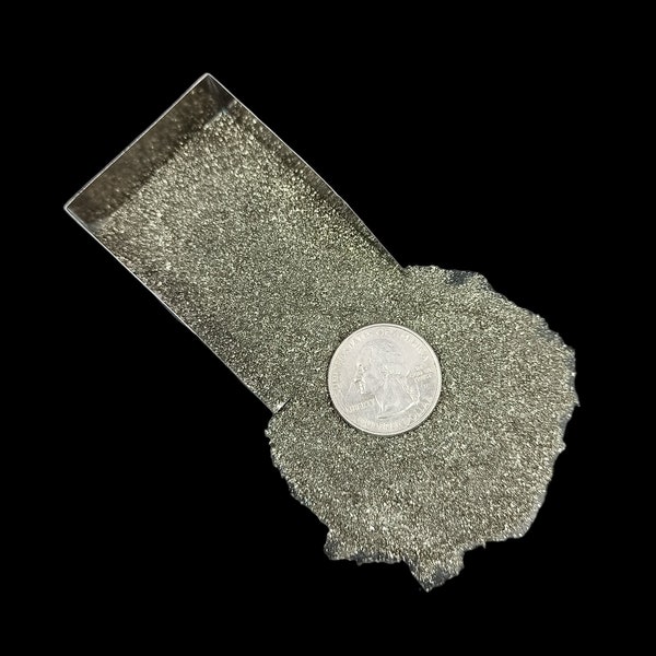 Peru Pyrite Gemstone Crushed Fine Powder - Natural Raw Material for Crafts & Jewelry Making