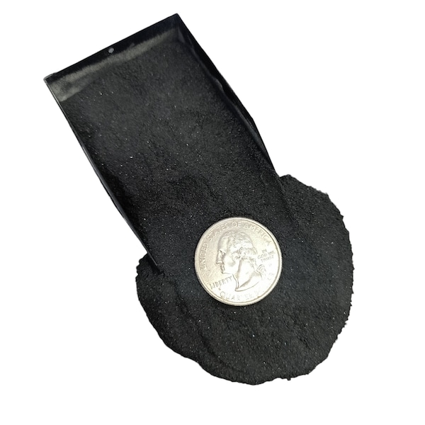 Premium Shungite Fine Dust Sand Powder: High-Quality Gemstone Powder Ideal for Jewelry Inlay Massage Therapy Woodworking Healing Power Art