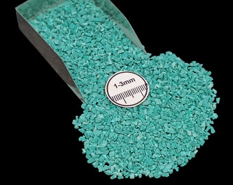 Premium Tibetan Turquoise - Medium Granule Size 1-3mm for Crafting