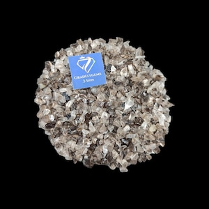 Smoky Quartz Crushed Powder for Art  Woodworking Crafts - 3mm to 5mm Assorted High Quality