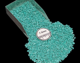 Tibetan Turquoise Medium Granule 1-3mm for Crafting Premium Quality