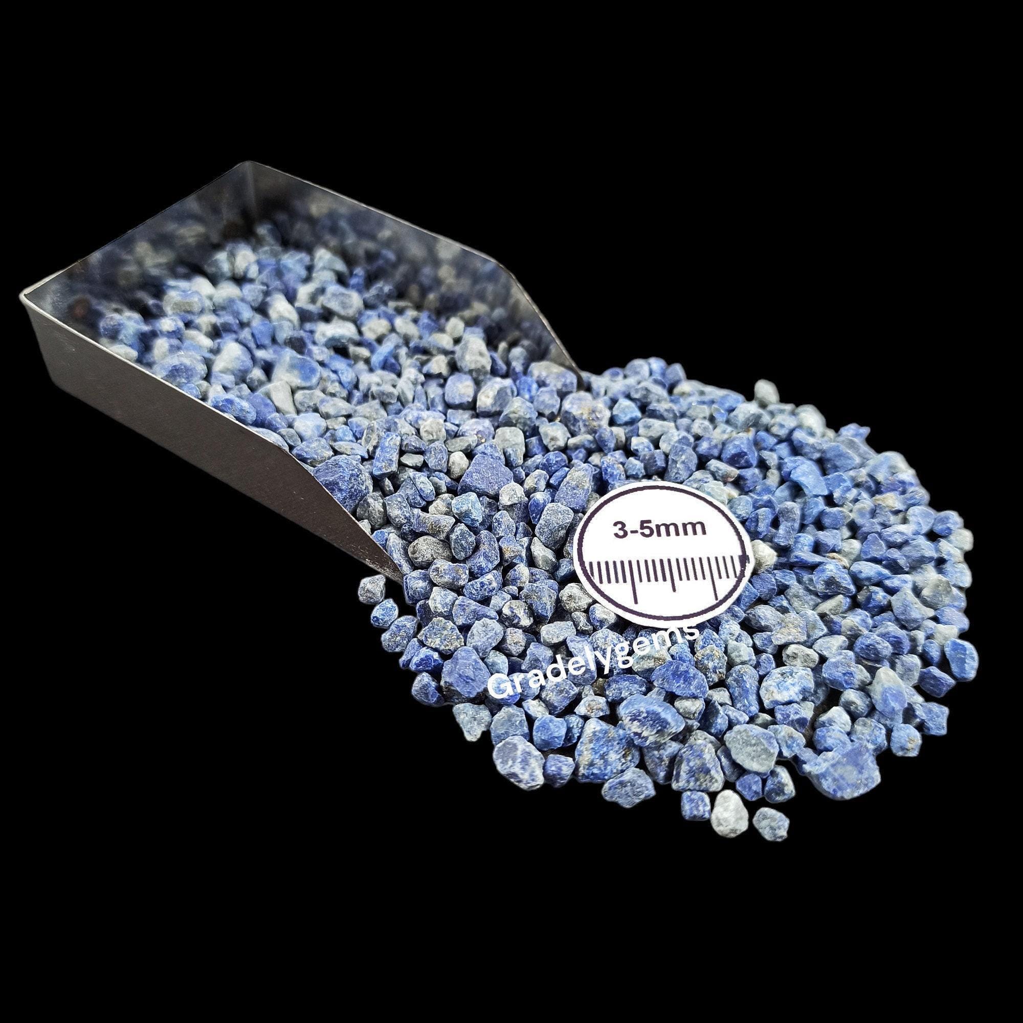 Crushed Lapis Lazuli – Rich Blue Gemstone Powder, Art Inlays (3