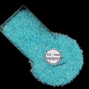 Apatite Hydro Quartz Crushed Powder 05-1mm for Jewelry  Resin Art
