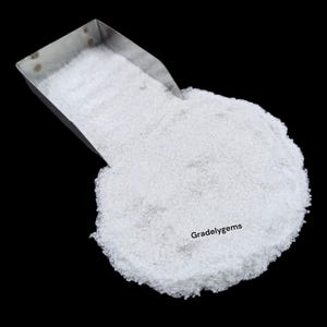 Clear Crystal Quartz Crushed Powder - Art, Inlay, Crafts (0.5mm to 1mm)