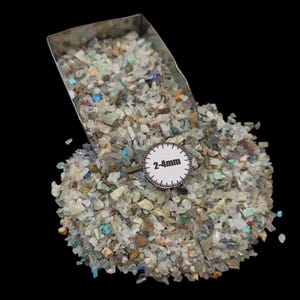 Gemstone Crushed Coarse Multi Natural Stone 2-4mm for Resin Art Jewelry Making  Nail Art - Ethically Sourced Decorative Crushed Stone