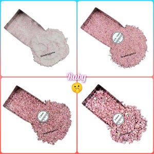 Ruby Gemstone Powder: Fine Pink Dust - Woodworking and Jewelry Inlay