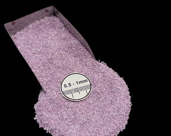 Crushed Gemstone Purple Turquoise Coarse 0.5-1mm Powder - Gemstone Crushed Powder For Woodworking Women Gift Home Decor Supplies