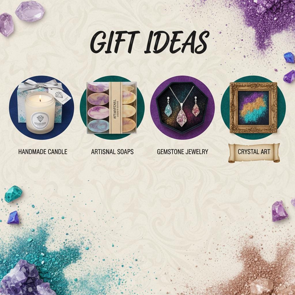 宝石ミックス：砕いたガーネットとブラックトルマリン - ナチュラル