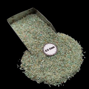 Natural Coarse Crushed Green Jade 05-2mm - Ideal for Art Jewelry Making  Crafts Unique Womens Gift