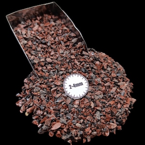 Natural Coarse Crushed Mahogany Obsedian Gemstone 2-4mm For Resin Art making Wood Working Wood Inlay Ring Inlay Fish Tank