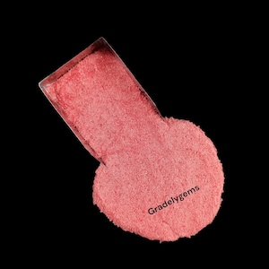 Red Coral Gemstone Crushed Powder - Fine Crush for Jewelry Making & Resin Art Woodworking Ring Inlay