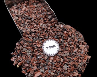 Mahogany Obsidian Gemstone Crushed Coarse 2-4mm For Stone Powder | Gemstone Inlay Material for Resin, Woodworking & Crafts
