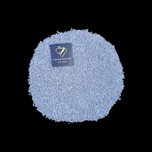 Blue Sodalite Turquoise Crushed Powder 05-1mm Size for Crafting Jewelry Making and Art Projects - Vibrant Natural Gemstone