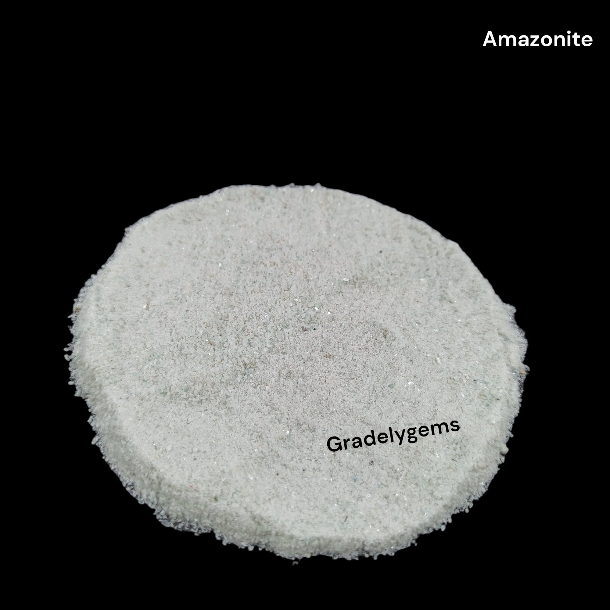 Earthmines Black Onyx Gemstone Powder – Jet Black Crushed