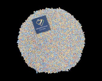 Mosaic Turquoise Gemstone Coarse Crushed Powder 05-1mm for Inlay Material for Resin Jewelry, Wood Ring Making & Creative Crafts