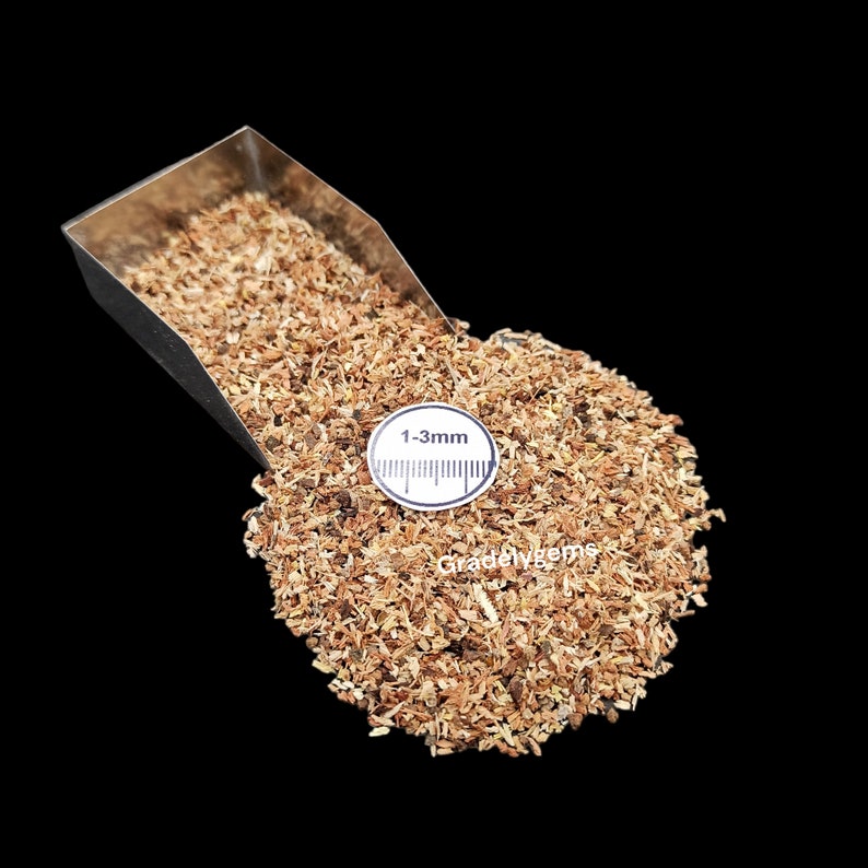 Coarse Crushed Wood Powder 1-3mm: Perfect Filler for Woodworking, Inlay, and DIY Projects - Natural and Sustainable Crafting Material