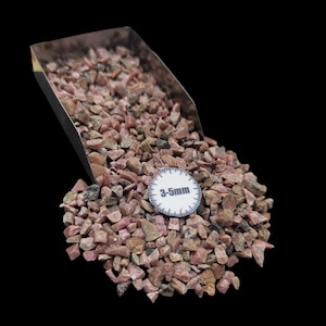 Rhodonite Crushed Gemstones 3-5mm Assorted Collection for Jewelry Making  Woodworking Art