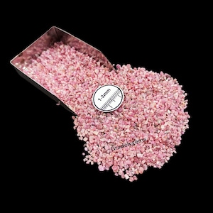Ruby Gemstone Dust Powder 1-3mm - Gemstone Crushed Powder Supplies For Silver Art and Jewelry Making for Christmas Crafts