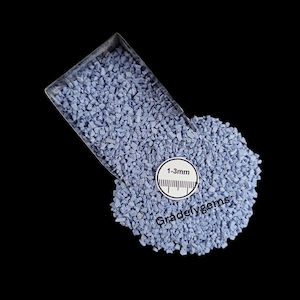 Lavender Turquoise Crushed Powder 1-3mm for Jewelry Crafts Art  DIY Projects - Hand Crushed Synthetic Gemstone Dust