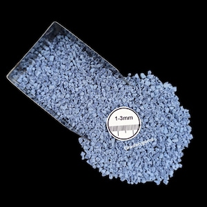Sodalite Blue Turquoise Crushed Powder 1-3mm for Woodworking Ring Inlay