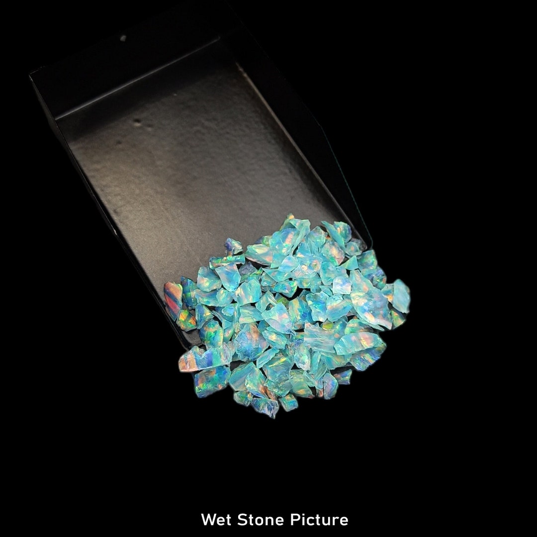 AAA Grade Crushed Opal - Premium Inlay Material for Ring Inlay Jewelry ...