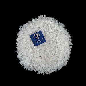 Crushed Clear Crystal Quartz Powder for Resin Art  Crafts - 3mm to 5mm Premium Quality