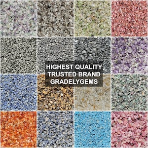 1-3mm Crushed Gemstone Coarse Powder For Jewelry Inlay Healing Art Crafts Woodworking Inlay Making Supplies| Christams Shop Sale
