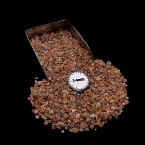 Natural Crushed Hassonite Garnet Gemstone Powder 2-4mm for Jewelry Making Resin Art Wood Inlay Projects  Craft Supplies