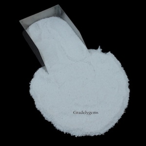 The Taj Mahal Sangemarmar Marble Gemstone Crushed Powder - Best For Woodworking Ring Inlay and Craft Projects