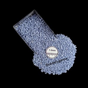 Lavender Turquoise Crushed Powder 1-3mm for Jewelry Crafts Art  DIY Projects - Hand Crushed Synthetic Gemstone Dust