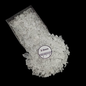 Large Coarse Crushed Gemstone Fitkari Powder (3-5mm): Natural Alum Blend for Skin Care, Purification, and Radiance Boost Handcrafted Herbal