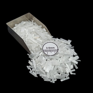 Coarse Selenite Crushed Gemstone Powder (3-5mm) – Hand Crushed, Ethically Sourced for Art