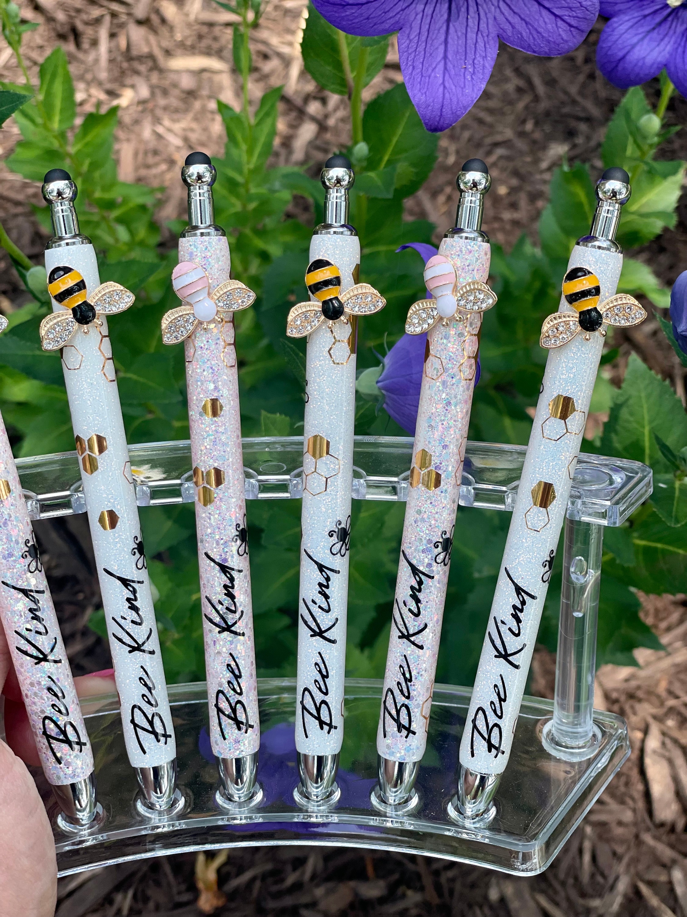 Glow in the Dark Pen for Nurse, Bee Kind Pen, Honey Bee Gifts, Unique Gift  for Friends, Back to School Gifts Students, Graduation Gifts For 