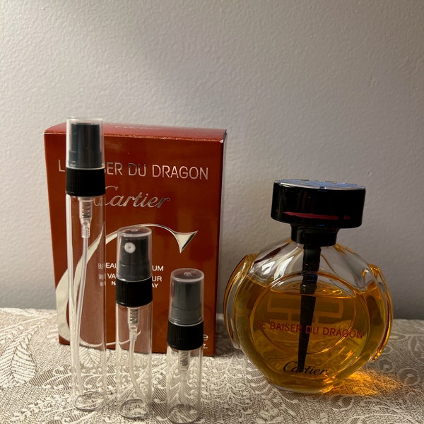 Cartier perfume The dragon's kiss