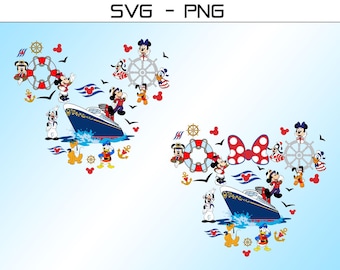 Bundle Cruise Trip SVG PNG, Cruise Vacation Svg, Family Vacation Png, Family Trip 2026 Svg, Cruise Family Png, Magical Kingdom, Family Trip