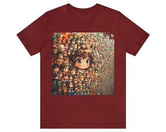 Infinite Kawaii Characters T-Shirt - Japan - Anime Manga Fan Gift - Japanese Chibi