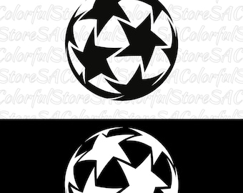 Soccer Ball SVG PNG Bundle: Football Clipart for Cricut, Digital Download, Commercial Use