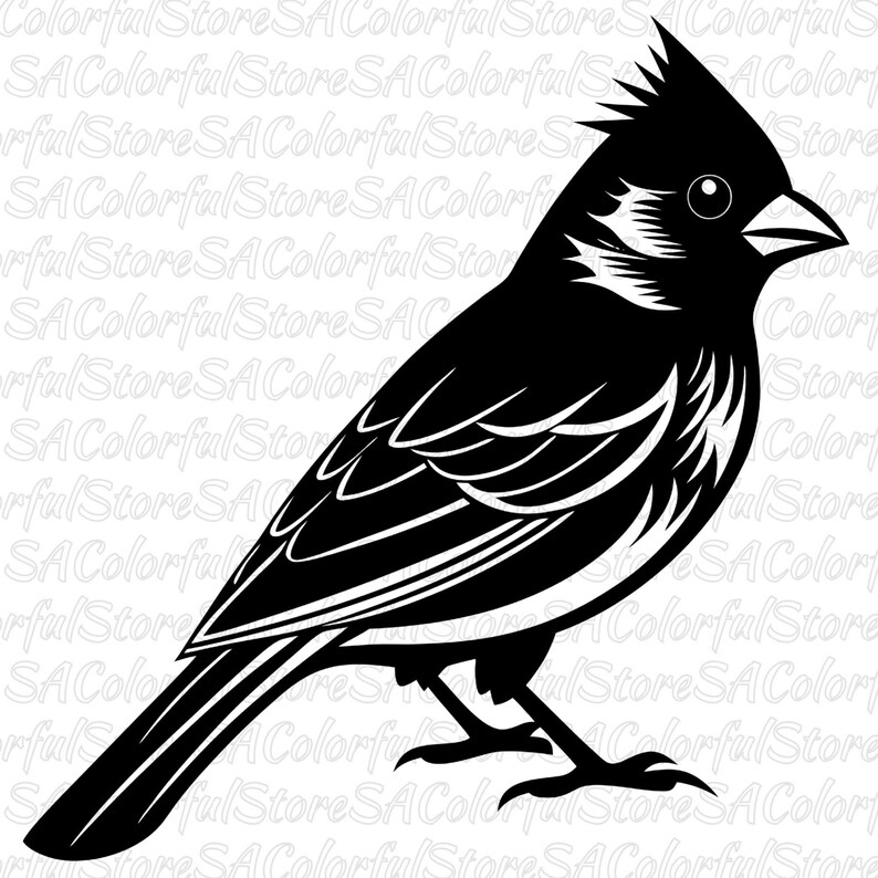 Red Cardinal SVG Clipart Bundle: Bird Lover Cricut Cut Files (digital ...