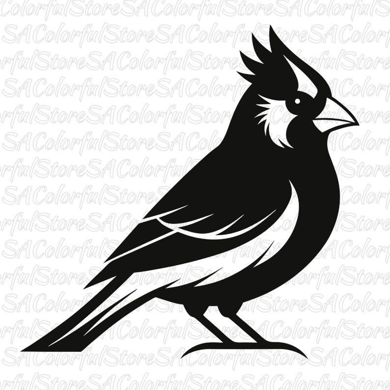 Cardinal Cut File Red Cardinal SVG Clipart Bundle: Bird Lover Cricut Cut Files (digital ...