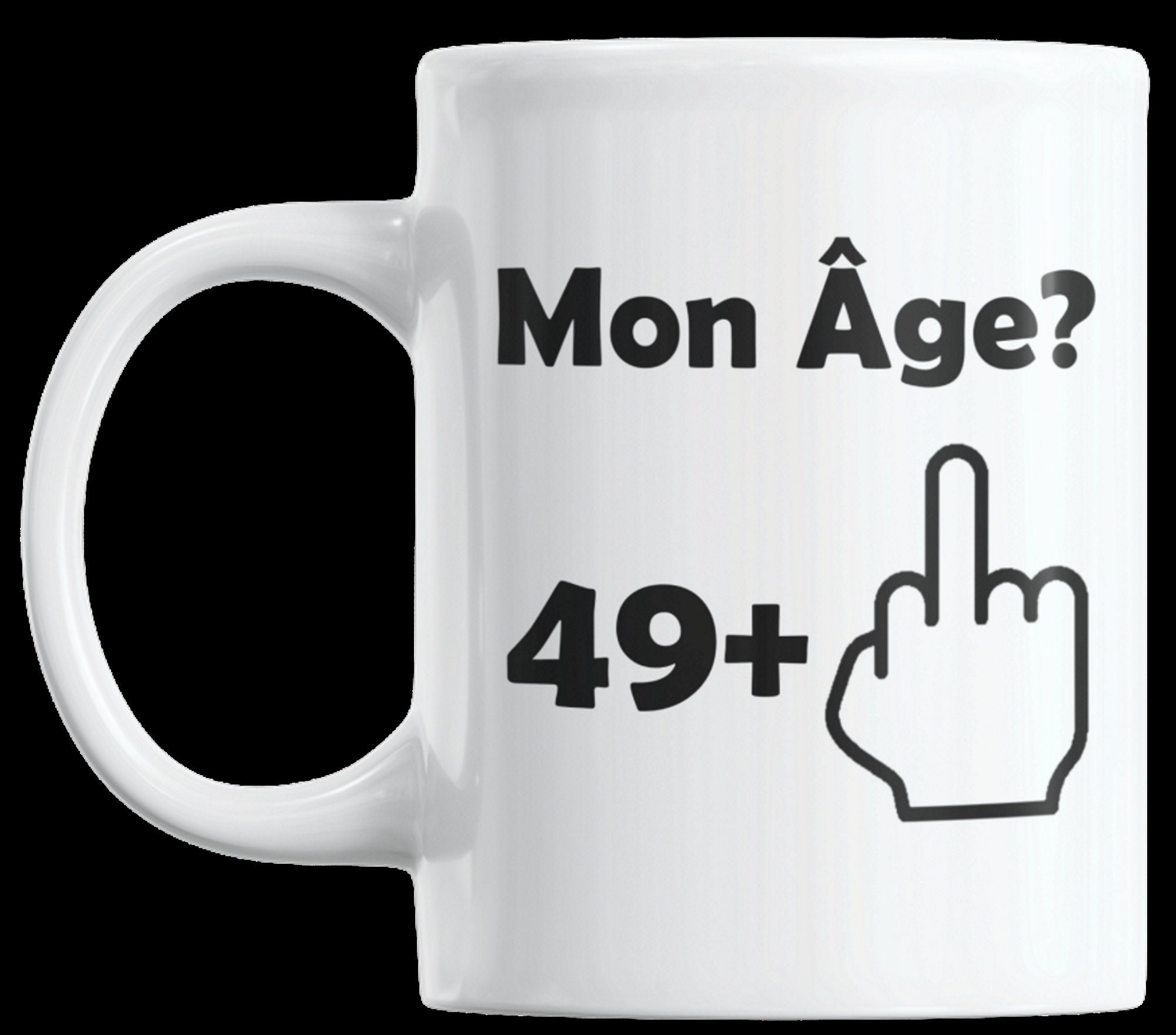 Mug 50 ans - Idée cadeau anniversaire homme ou femme - Tasse original humour  rig