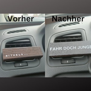 Personalisierter Auto DuftCase für Rituals Car Parfum - Individuelle Hülle für Autoduft - Auto Lufterfrischer Dekoration -Geschenk für Auto