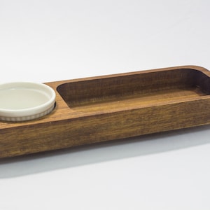 木製スナックトレイセット