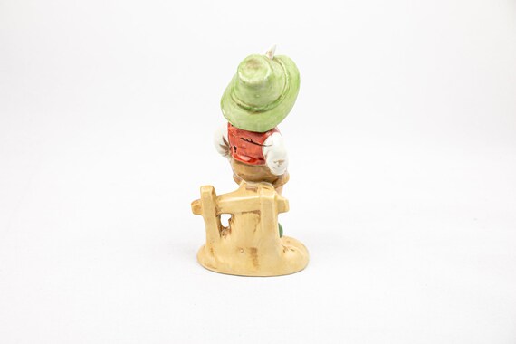 Vintage Wagner & Apel Porcelain Boy Figurine - Mid-century German